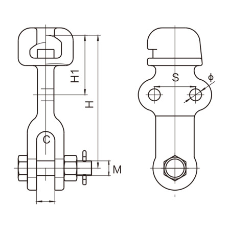 WSJ Socket clevis