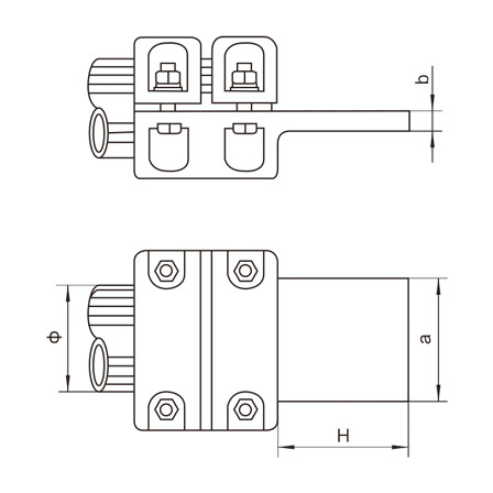 Horizontal Terminal Connectors(type MGP)